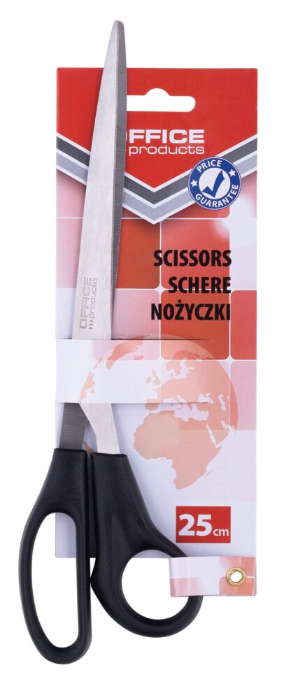 Büroschere 25 cm schwarz rostfreier Stahl 1 Stk.