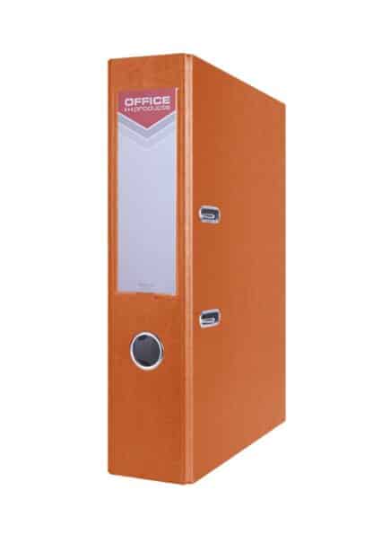 A4 Ordner PP, 75mm, Orange, Recyclingkarton