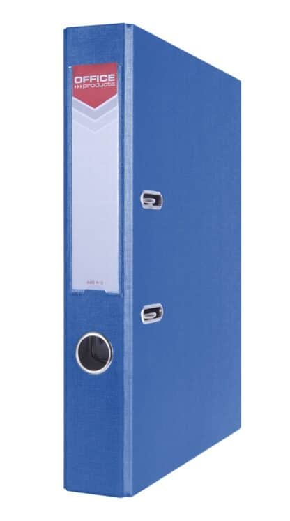 A4 Büro-Ordner Blau PP, 55mm Rückenbreite, Wiederverwendbares Etikett