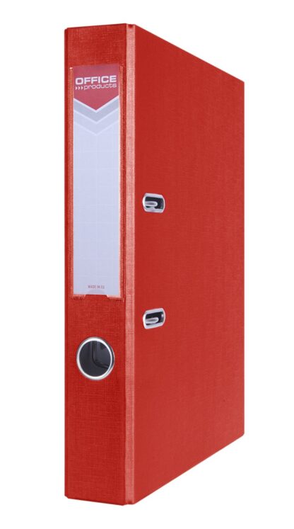 A4 Ordner Rot PP, 55mm, Wiederverwendbares Material