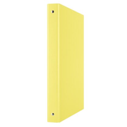 Ringbuch A4 Gelb 4-Ring 20mm PP Karton