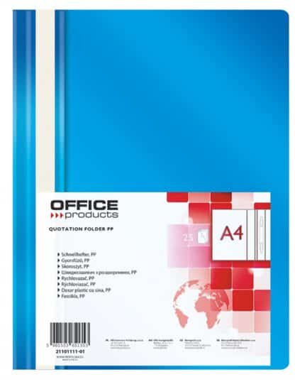 Report File A4 Blau Polypropylen 25 Stk.