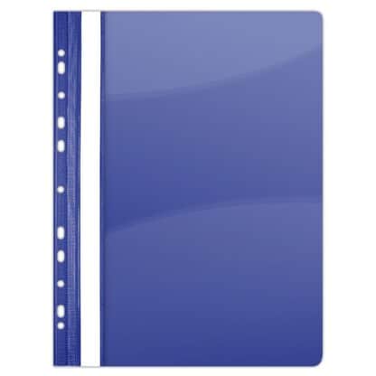 Berichtsmappe A4 PVC Blau 150/160 Mikron 10 Stk.