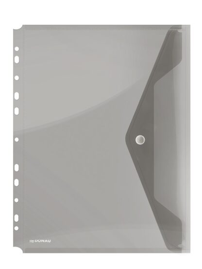 Dokumentenmappe A4 PP 200μm perforiert rauchfarben 1 Stk.
