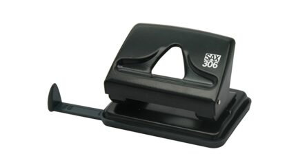 Locher SAX 306 Schwarz Metall 20 Blatt 1 Stk.