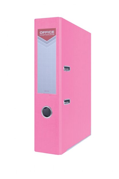 Ringbuch A4 75mm Pink Mit Verstärktem Rand