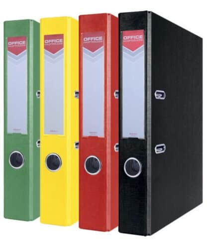 Ringbuch A4 55mm PP Sortierte Farben Karton