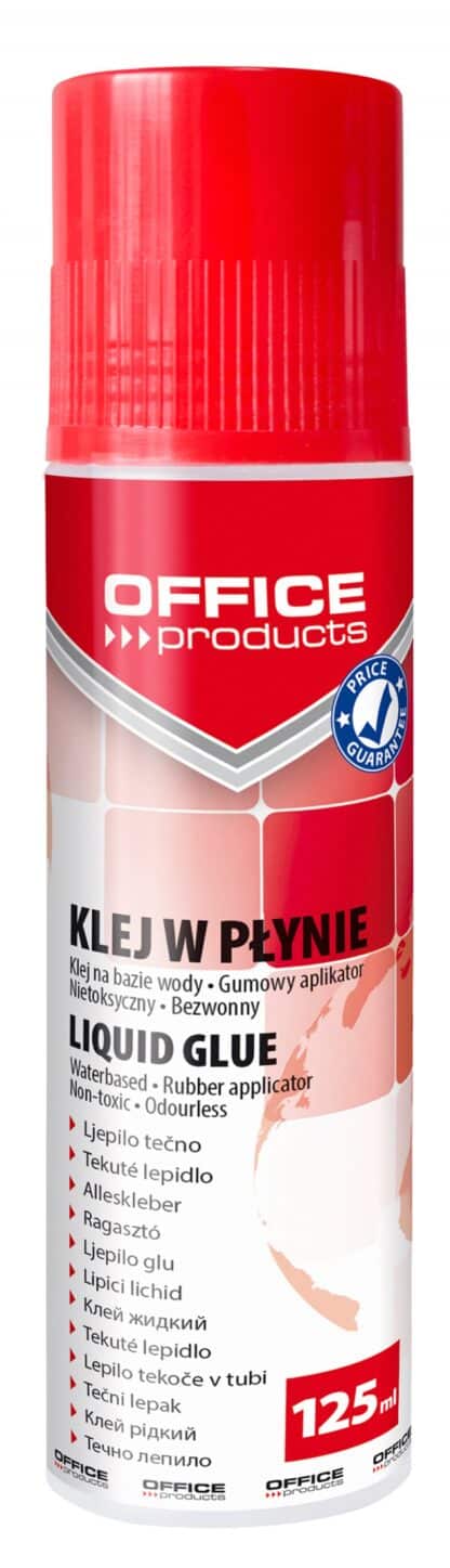 Flüssigkleber Bürobedarf transparent 125ml Gummispitze 1 Stk.
