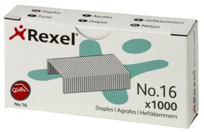 Heftklammern REXEL Nr. 16 24/6 Silber 1 Stk.