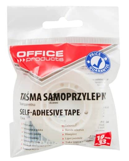 Büroband Transparent 19mm x 33m Hohe Stärke 1 Stk.