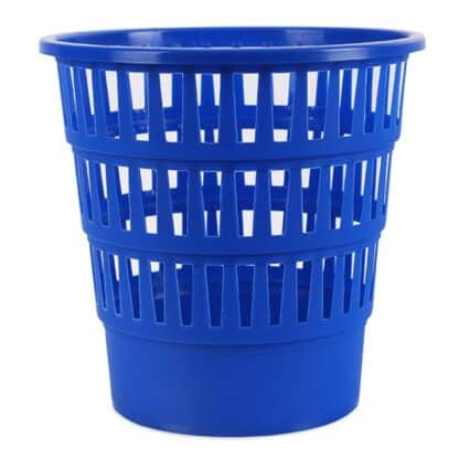 Abfalleimer Mesh Blau 16l Büro 1 Stk.