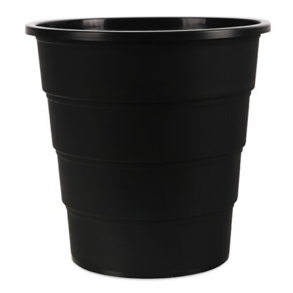 Abfalleimer Office Products 16L Schwarz PP 1 Stk.