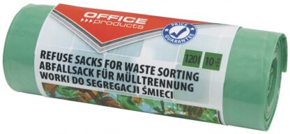 Müllbeutel Grün 120L Stark LDPE Für Glas 1 Stk.