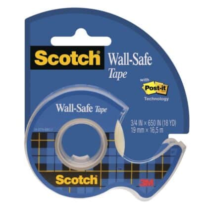 Adhesivband SCOTCH® Wall-Safe mit Spender, 19mm, 1 Stk.