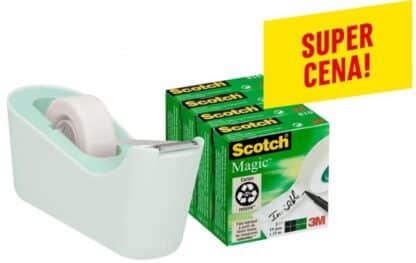 Büroband SCOTCH® Magic™ 19mm x 33m mit Abroller 1 Stk.