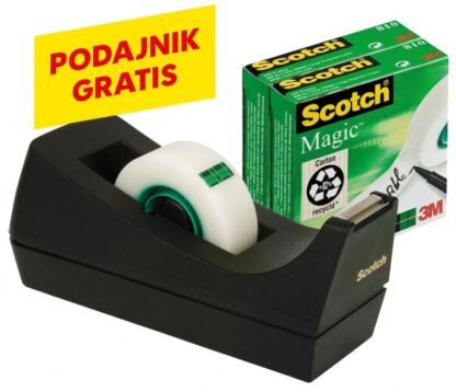 Büroband SCOTCH® Magic™ mit Abroller 19mm 33m 1 Stk.