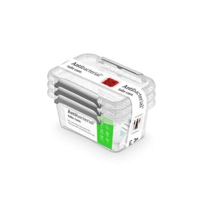 Antibakterielles Behälter-Set ORPLAST Nanobox transparent 1 Stk.