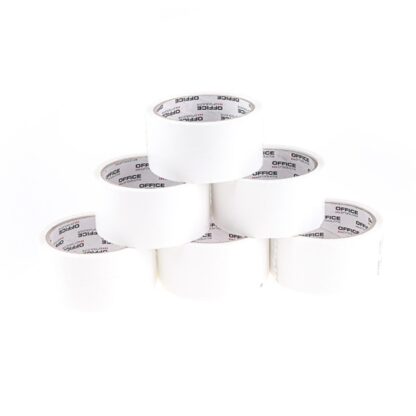 Packband Weiß 48mm x 50y Acrylkleber 6 Stk.