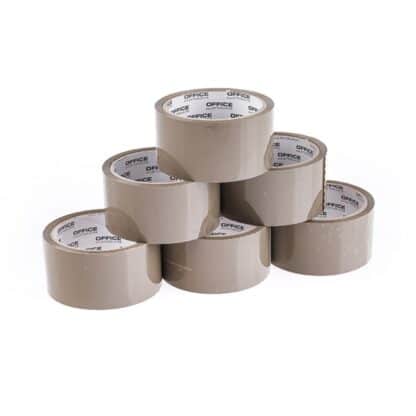 Verpackungsklebeband braun 48mm x 50y Acrylkleber 6 Stk.