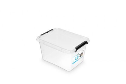 Aufbewahrungsbox transparent 2l hochwertige Qualität Kunststoff 1 Stk.