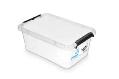 Aufbewahrungsbox transparent 4,5l hohe Qualität 1 Stk.