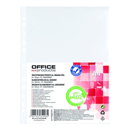 Plastikhüllen A4 Transparent 11 Löcher 1 Stk