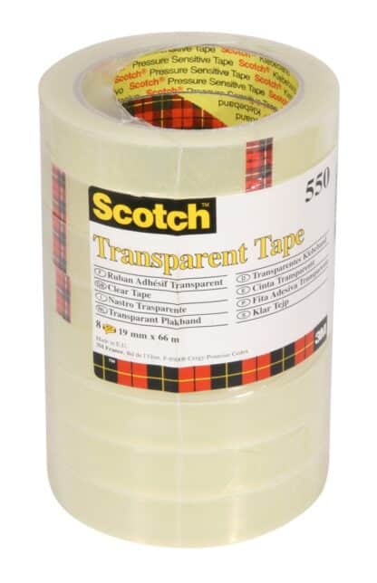 Klebeband Transparent 19mm x 66m 1 Stk.