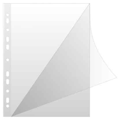 L-förmige Taschen A4 Transparent 150 Mikron 1 Stk.