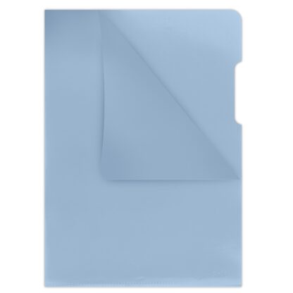 L-förmige Taschen A4 blau 180 Mikron 100 Stk.
