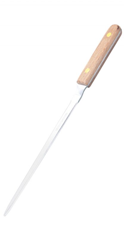 Brieföffner Holz/Silber 247mm Chromklinge 1 Stk.