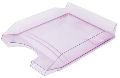 Briefablage A4 Transparent Lila Polystyrol Polypropylen 1 Stk.