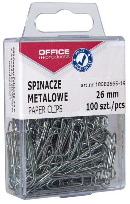 Metall Büroklammer Silber 26 mm 1 Stk.