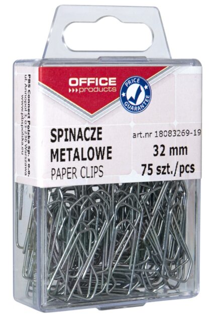 Metall Büroklammer silber 32 mm 75 Stk. 1 Stk.