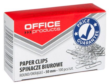 Büroklammer rund silber vernickelt 33mm 10 Stk.