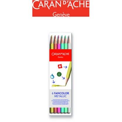 Farbige Bleistifte Caran d'Ache Fancolor Metallic 1 Stk.