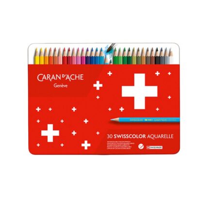 Farbstifte Caran d'Ache Swisscolor Aquarelle 30 Stk.