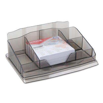 Schreibtisch-Organizer aus Kunststoff mit Notizen, 1 Stk.
