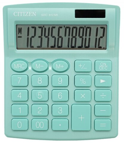 Bürorechner CITIZEN SDC-812NRGRE 12-stellig grün 1 Stk.