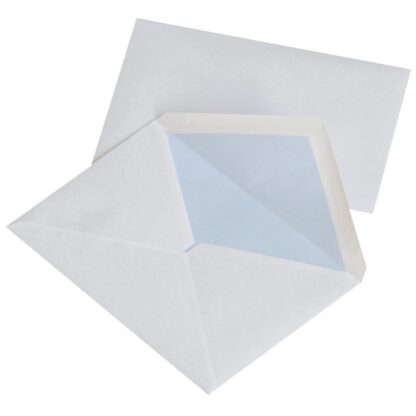 Umschläge Weiß Selbstklebend C6 114x162mm 75gsm 1 Stk.