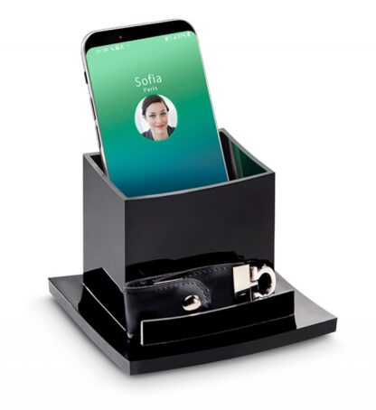Schreibtisch-Organizer Schwarz Elegantes Design 1 Stk.