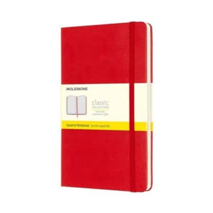 Notizbuch Moleskine Classic L Rot Hartes Cover 1 Stk.