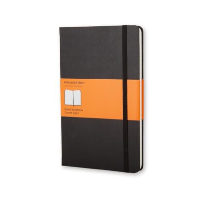 Notizbuch Moleskine Classic L Schwarz Liniert 1 Stk.