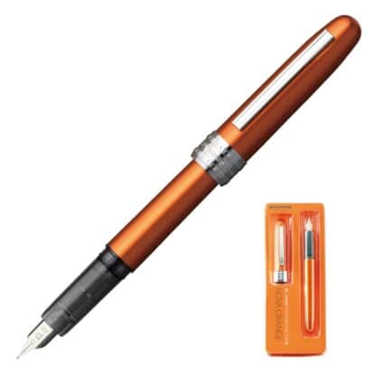 Füllfederhalter PLATINUM Plaisir orange Aluminium 1 Stk.