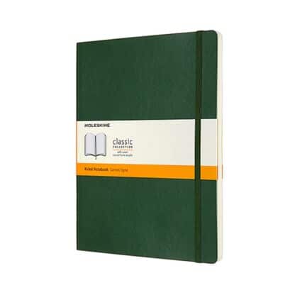 Notizbuch Moleskine Classic XL Liniert Weich Myrte Grün 1 Stk.
