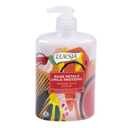 Flüssigseife Luksja Milch Rosenblätter 500ml 1 Stk.