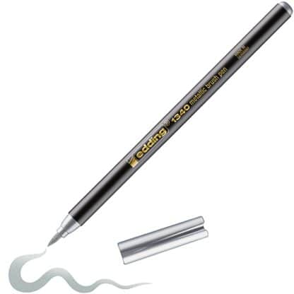 Kalligrafie Stift Metallic Silber 1-3 mm 10 Stk.