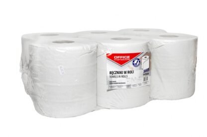 Papierhandtücher Recyclingpapier weiß 2-lagig 120m 1 Stk.