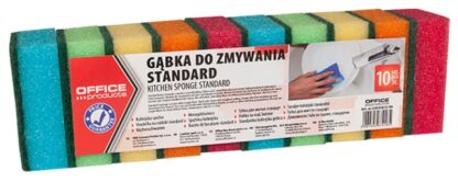 Schwammreinigungsset OFFICE PRODUCTS sortierte Farben 1 Stk.